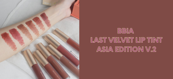 BBIA LAST VELVET LIP TINT ASIA EDITION V.2